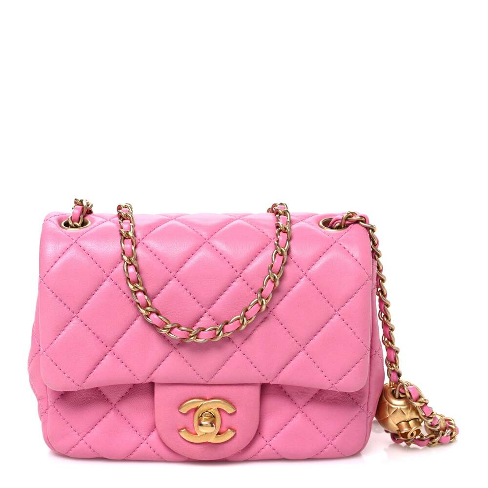 Chanel Lambskin Quilted Mini Pearl #344879C43B